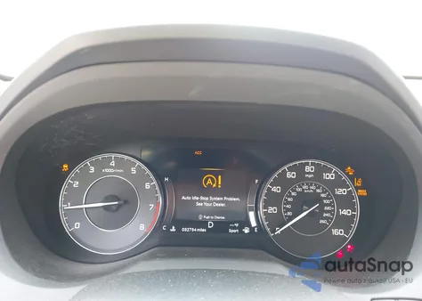 2021 Acura Rdx Technology Package z USA, uszkodzony, nr VIN 5J8TC2H55ML020136